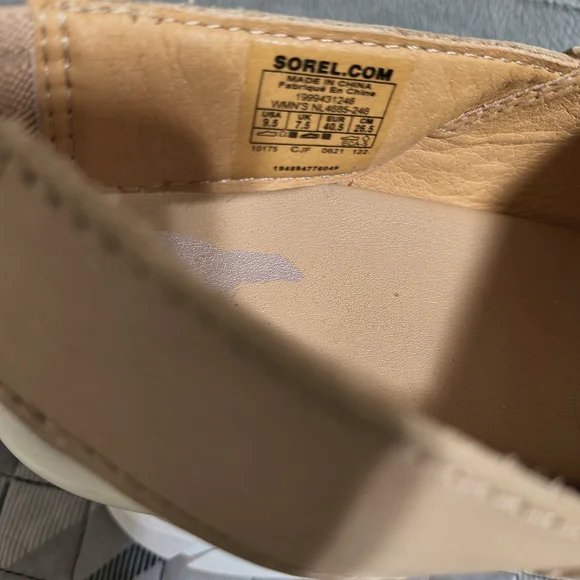 Sorel Women's Cream Slingback Sandals - Picture 4 of 4